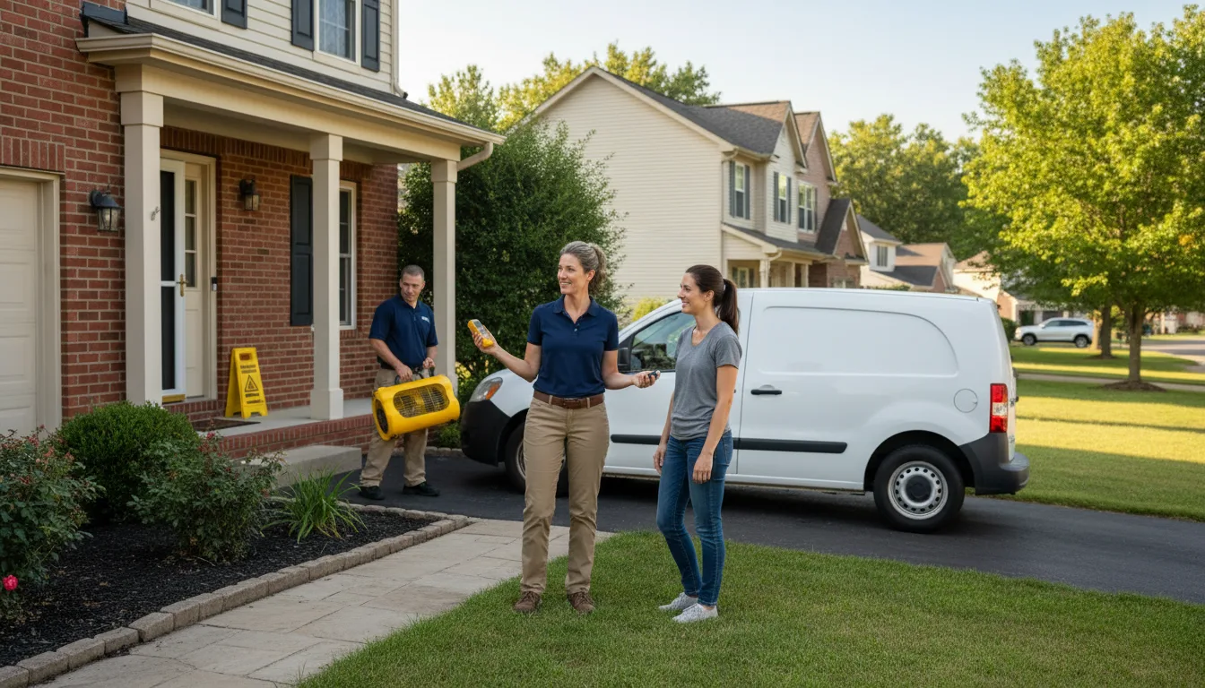 Water restoration image for Home Water Damage Repair in Lexington, VA